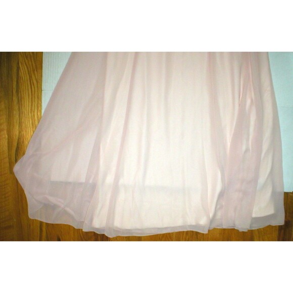 New Womens 4 NWT Ralph Lauren Dress Evening Gown $230 Pink Strapless Straps Long - Picture 2 of 8